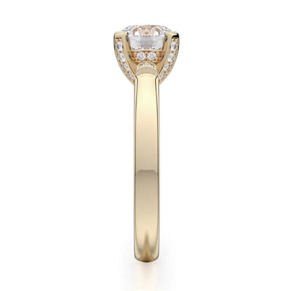 Michael M Solitaire Round Engagement Ring