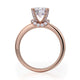 Michael M Prong Round Engagement Ring