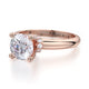 Michael M Solitaire Round Engagement Ring