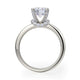 Michael M Prong Round Engagement Ring