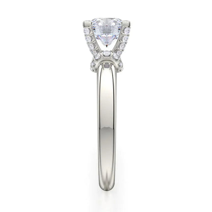 Michael M Solitaire Round Engagement Ring