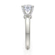 Michael M Prong Round Engagement Ring