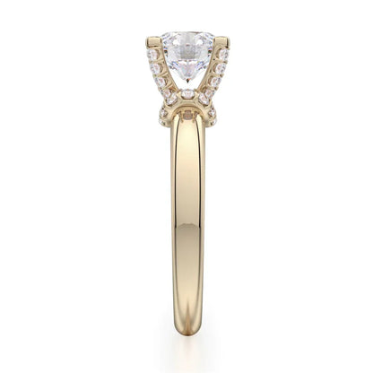 Michael M Solitaire Round Engagement Ring