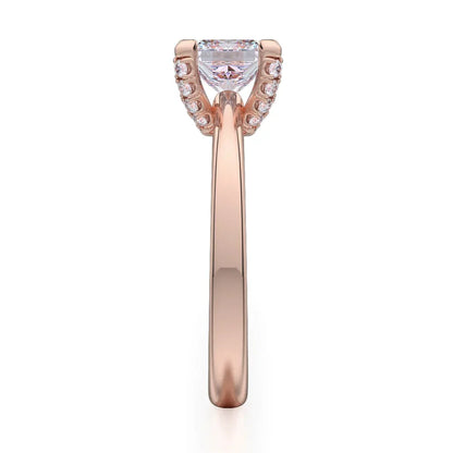 Michael M Solitaire Princess Engagement Ring