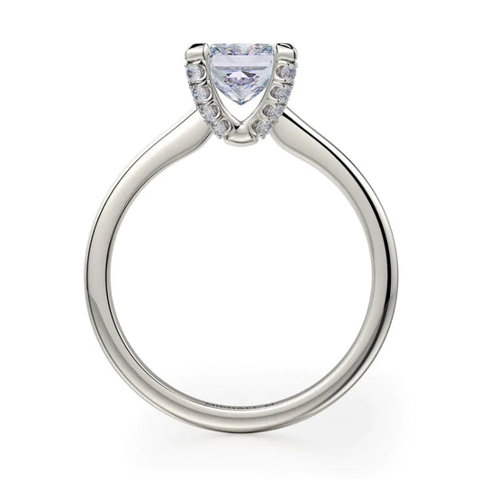 Michael M Solitaire Princess Engagement Ring