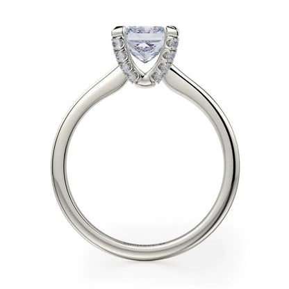 Michael M Solitaire Princess Engagement Ring
