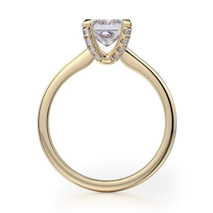 Michael M Solitaire Princess Engagement Ring