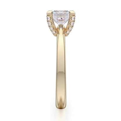 Michael M Solitaire Princess Engagement Ring