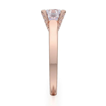 Michael M Solitaire Round Engagement Ring