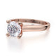 Michael M Solitaire Round Engagement Ring