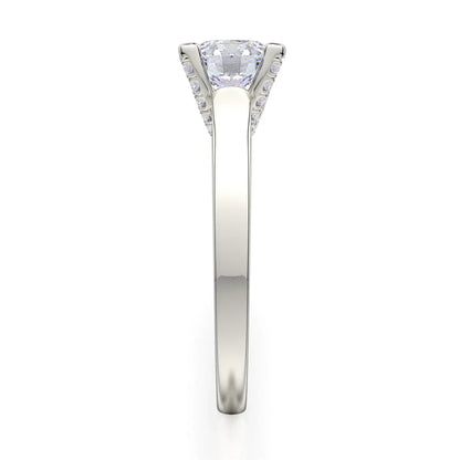 Michael M Solitaire Round Engagement Ring