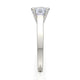 Michael M Prong Round Engagement Ring