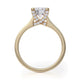 Michael M Prong Round Engagement Ring
