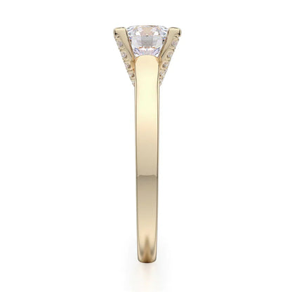 Michael M Solitaire Round Engagement Ring
