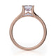 Michael M Pave Princess Engagement Ring