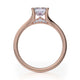 Michael M Pavé Princess Engagement Ring
