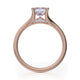 Michael M Pave Princess Engagement Ring