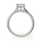Michael M Pave Princess Engagement Ring