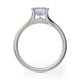 Michael M Pavé Princess Engagement Ring