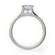 Michael M Pave Princess Engagement Ring