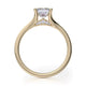 Michael M Pave Princess Engagement Ring