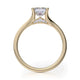 Michael M Pavé Princess Engagement Ring