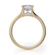 Michael M Pave Princess Engagement Ring