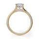 Michael M Pavé Princess Engagement Ring