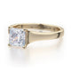 Michael M Pave Princess Engagement Ring