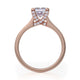 Michael M Pave Princess Engagement Ring