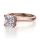Michael M Solitaire Princess Engagement Ring