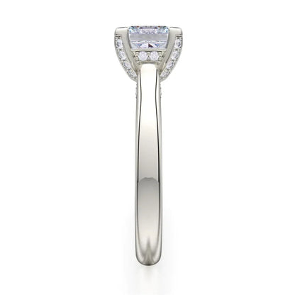 Michael M Solitaire Princess Engagement Ring