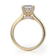 Michael M Pave Princess Engagement Ring