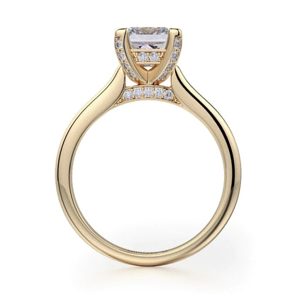 Michael M Solitaire Princess Engagement Ring
