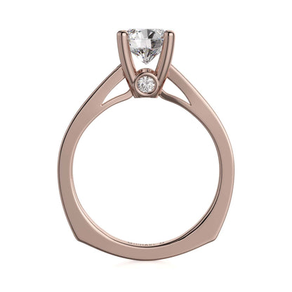 Michael M Round Engagement Ring