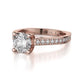Michael M Round Engagement Ring