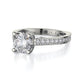 Michael M Round Engagement Ring