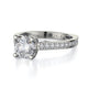 Michael M Round Engagement Ring