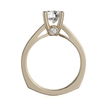 Michael M Round Engagement Ring