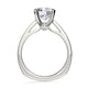 Michael M Bezel Round Engagement Ring