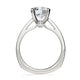 Michael M Bezel Round Engagement Ring