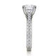 Michael M Bezel Round Engagement Ring