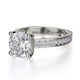 Michael M Bezel Round Engagement Ring