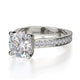Michael M Bezel Round Engagement Ring