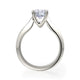 Michael M Pavé Round Engagement Ring