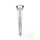 Michael M Pave Round Engagement Ring