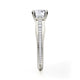 Michael M Pavé Round Engagement Ring