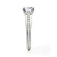Michael M Pave Round Engagement Ring