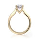 Michael M Pavé Round Engagement Ring