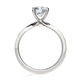 Michael M Micropavé Round Engagement Ring